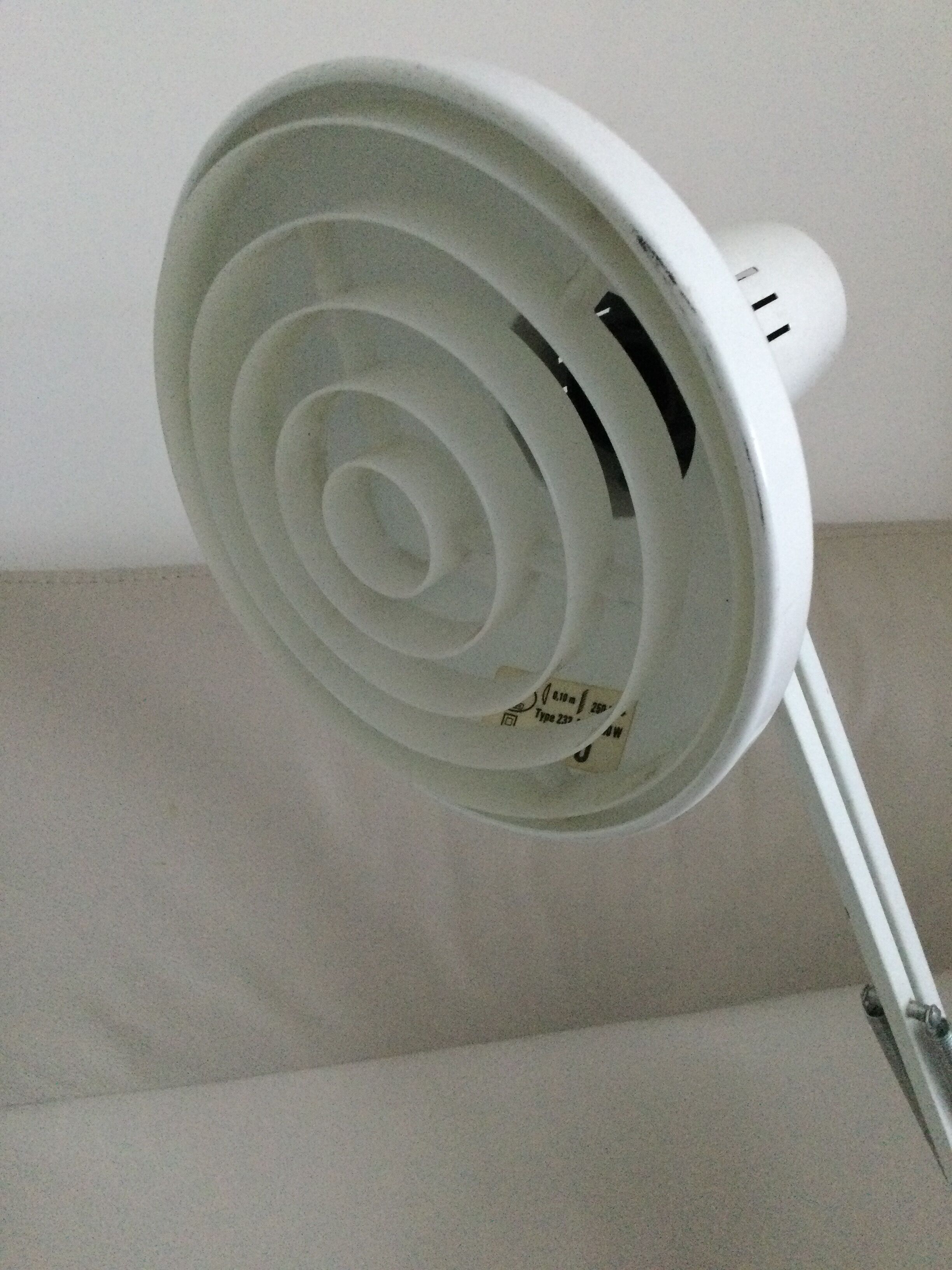 Architect desk lamp signed Ledu France