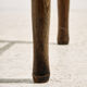 Oak armchair with three legs