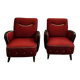Paire Fauteuil Club Art Deco circa 1940