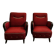 Paire Fauteuil Club Art Deco circa 1940
