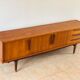 Enfilade scandinave en teck 1960