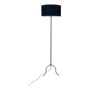 Lampadaire tripode années - noir