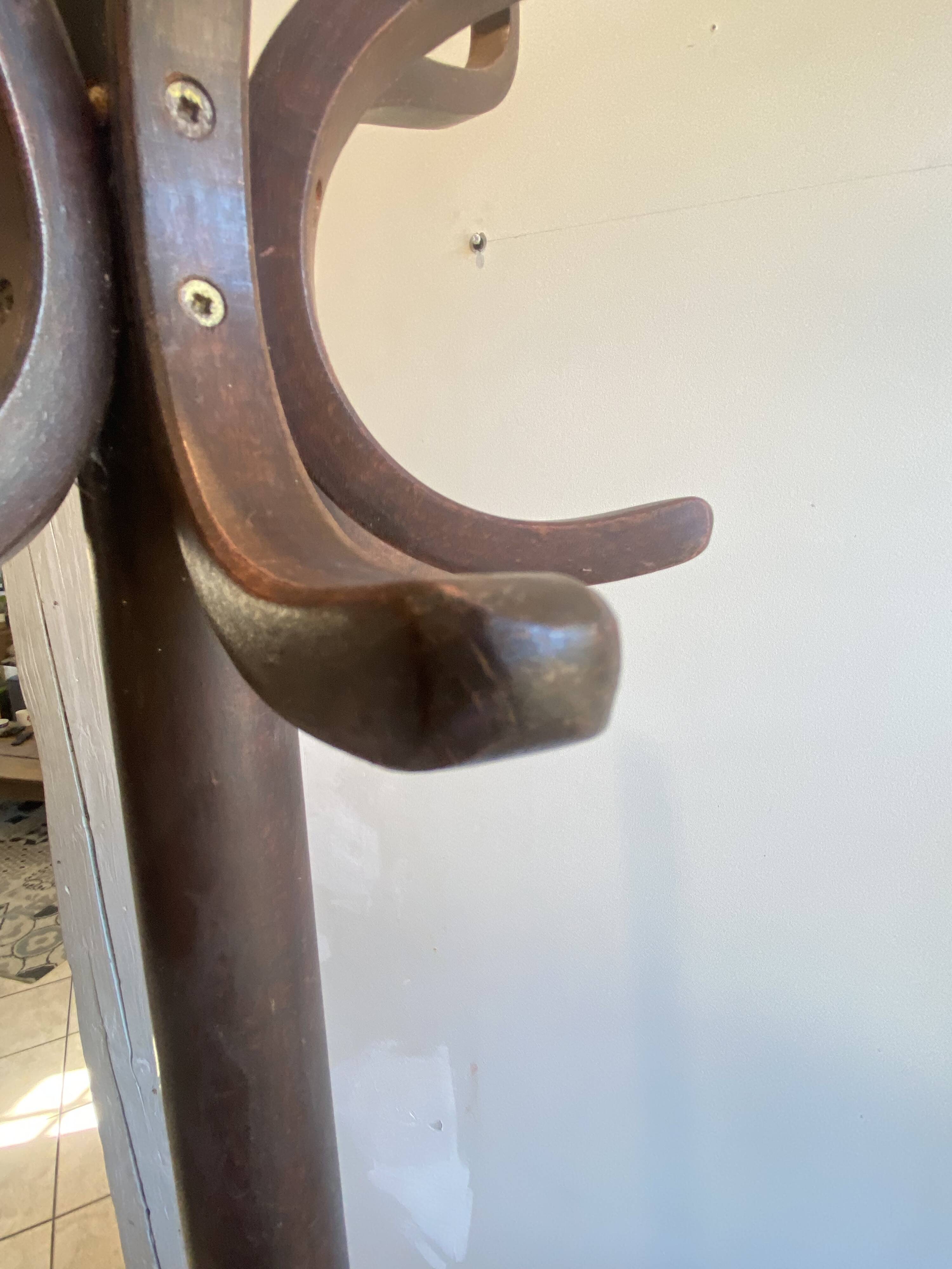 Porte manteau perroquet pivotant style bistrot 1960