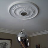 Suspension chromée projecteur