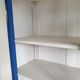 Blue bookcase
