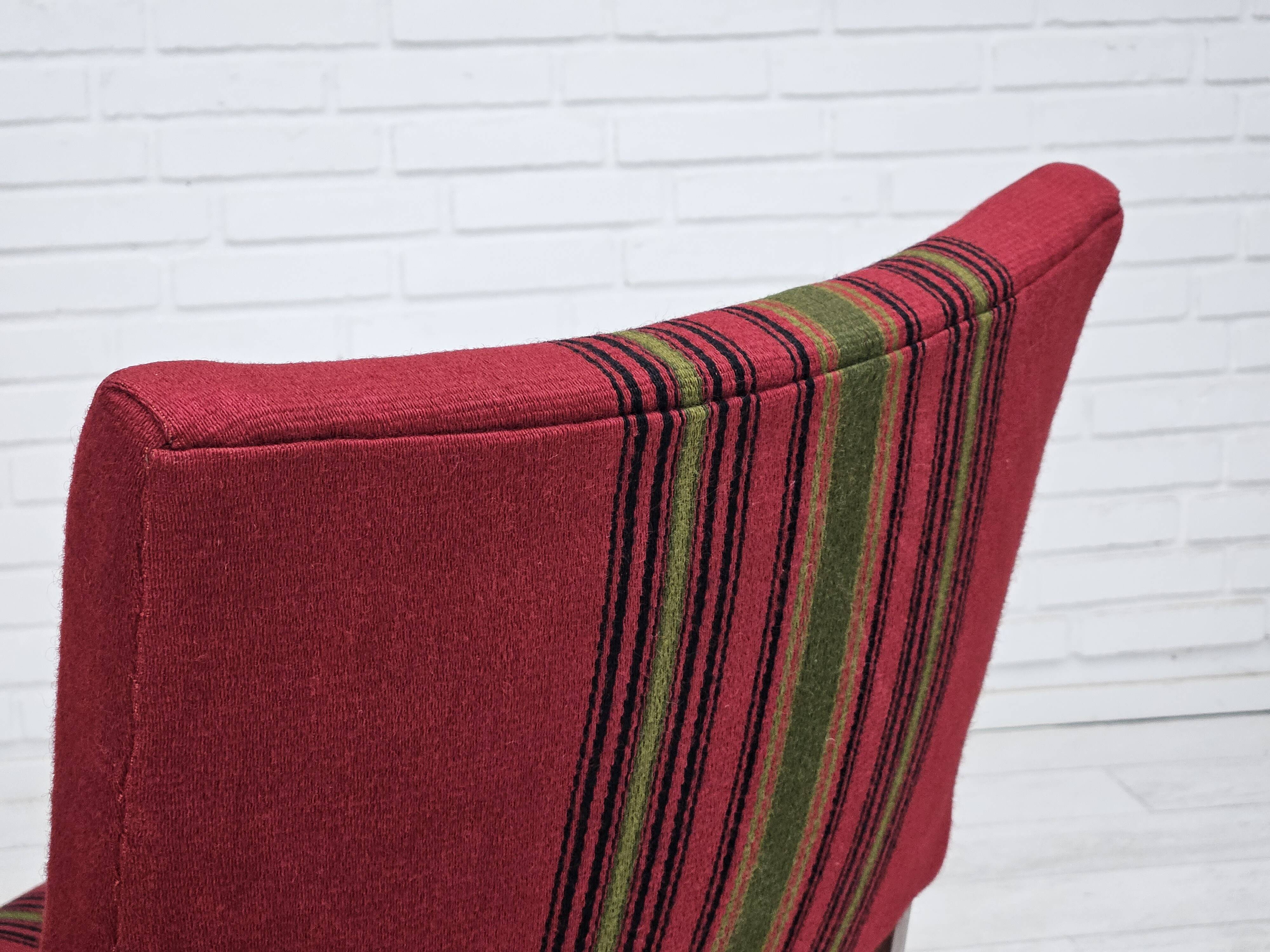 1950s, pair of Danish armchairs