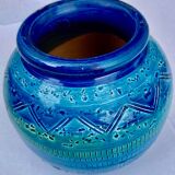 CERAMIC ENAMEL BALL VASE - BITOSSI - ALDO LONDI - ITALY