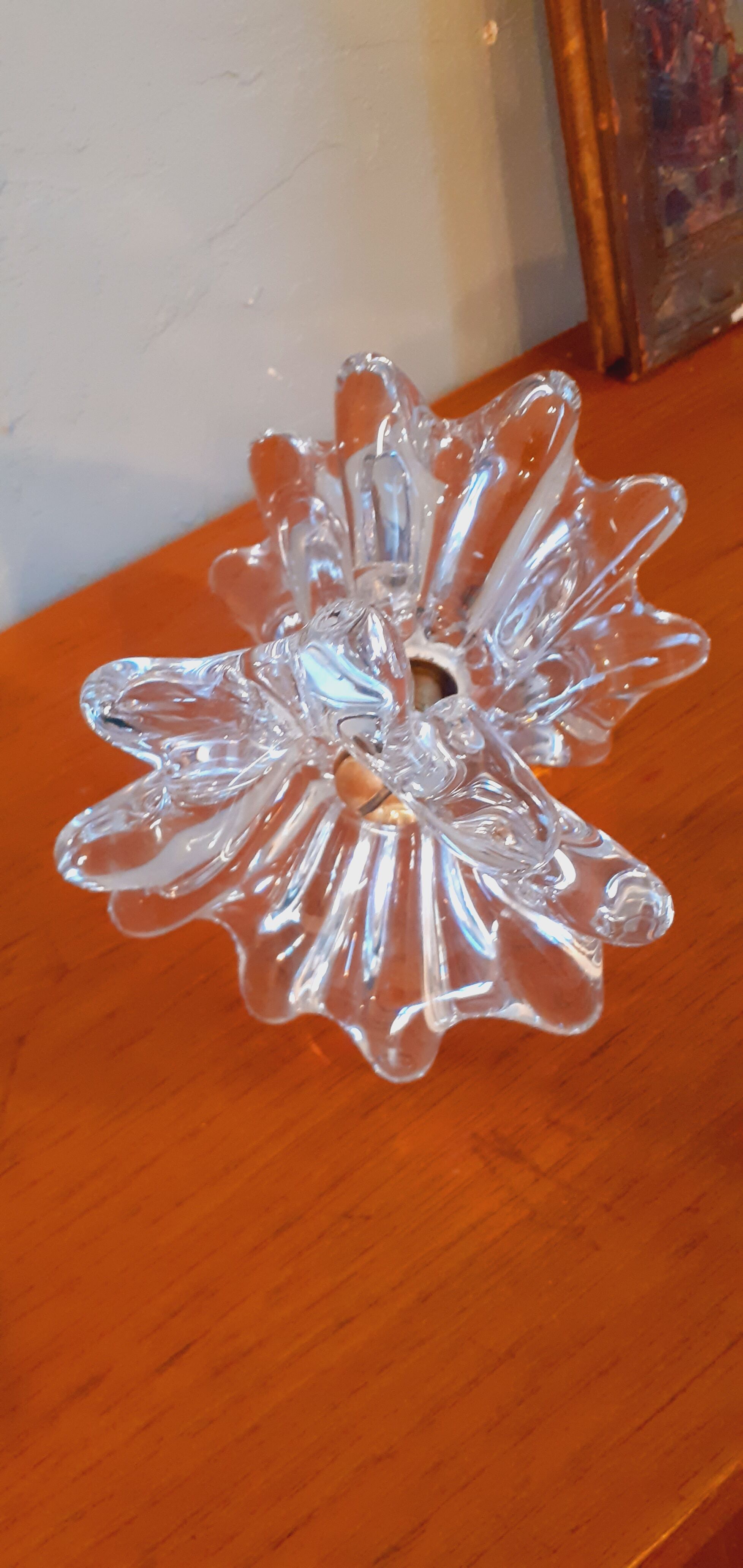 50 year year freeform molded glass door handle