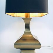 Hollywood Regency Style Brass Table Lamp, 1970s
