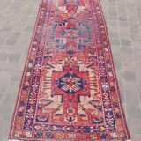 Tapis d'orient fait main de couloir persan hamadan