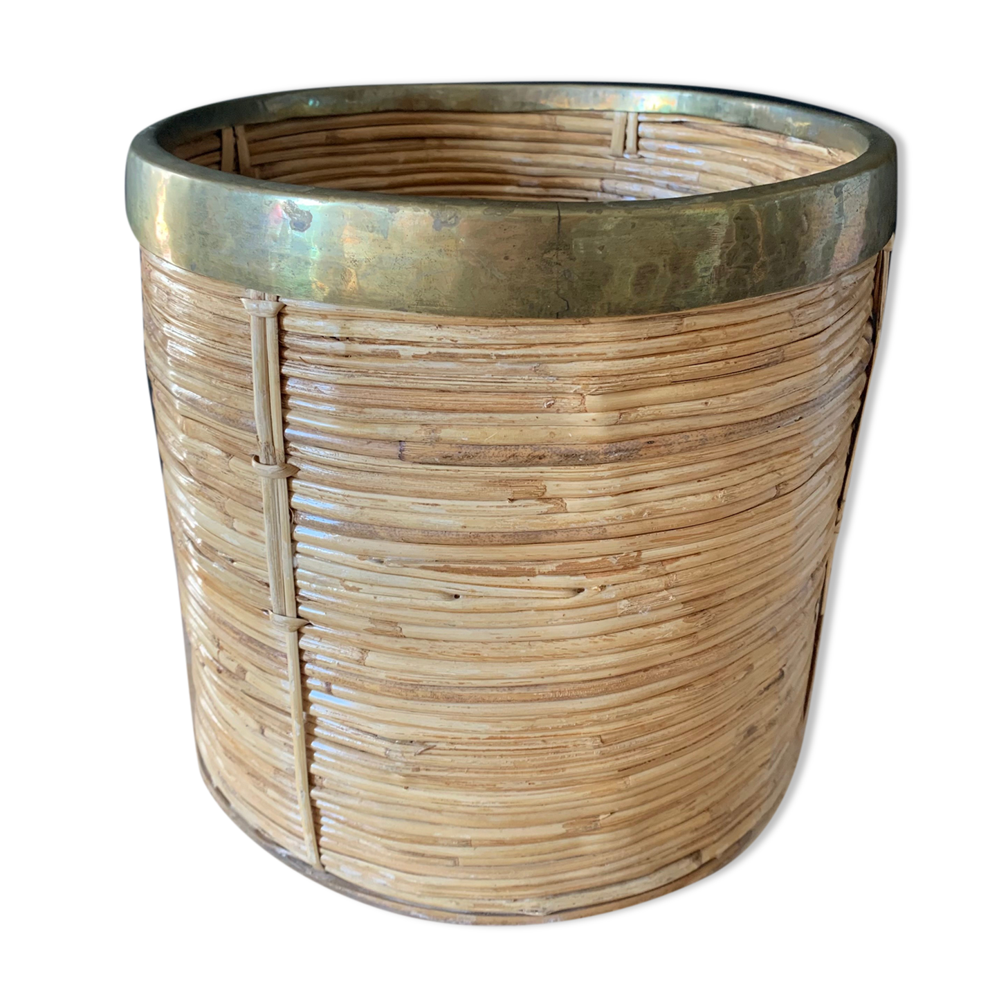 Rattan pot cover