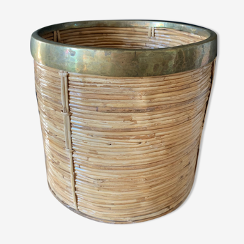 Rattan pot cover