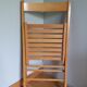 Wooden folding chair