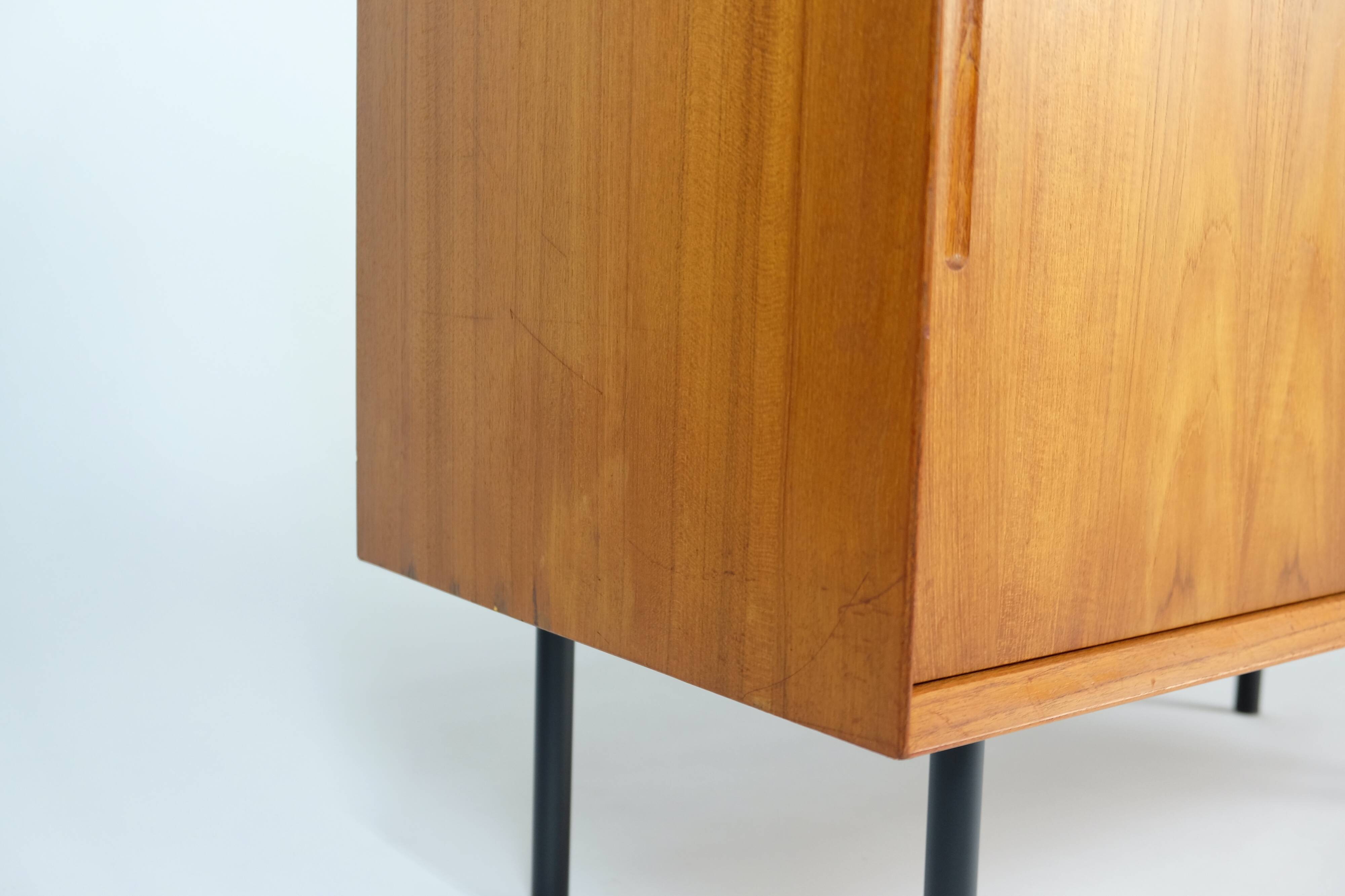 Vintage Danish Design Teak Kommode Sideboard by Christian Linneberg 1960s  Mid-Century