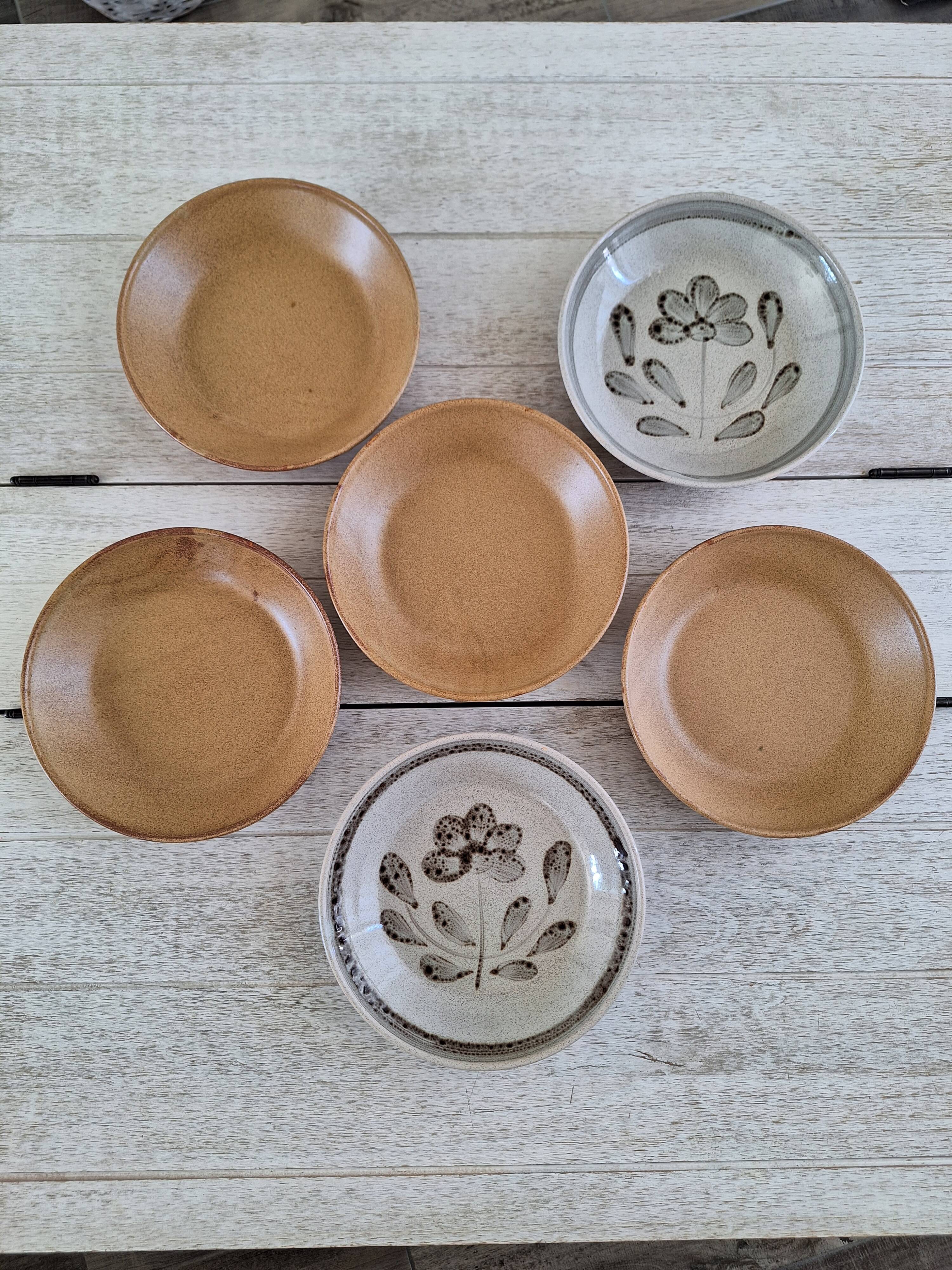Vintage Sarreguemines stoneware plates