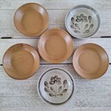 Vintage Sarreguemines stoneware plates