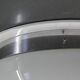 Big Bauhaus Chrome Flushmount or Wall Light, 1940s