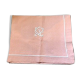 Salmon rectangular tablecloth