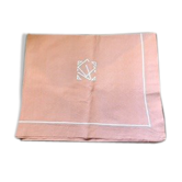 Nappe rectangulaire saumon 130cm x 220cm