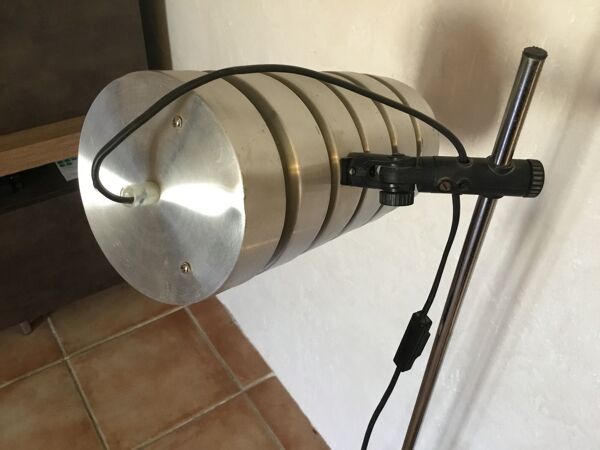 Lampadaire vintage design Raak en alu