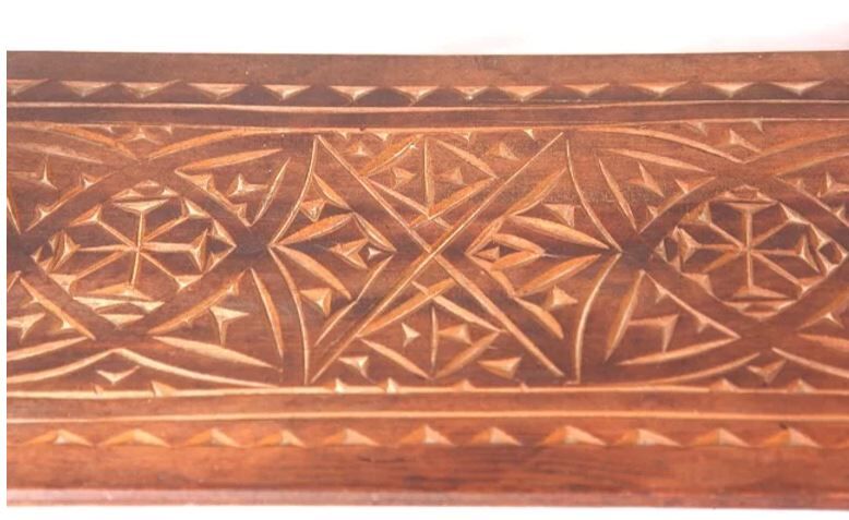 Small wooden console