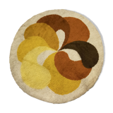Big Orange Round 'Flower' Desso Carpet