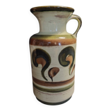 Vintage ceramic vase Jasba West Germany 1970s