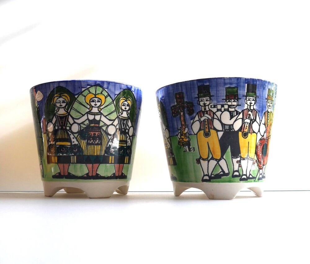Flower pots by Anita Nylund for Jie