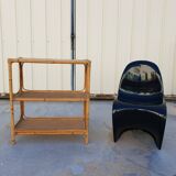 Rattan shelf 1970