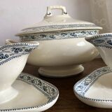 Choisy le roi "Champigny" iron earth soup tureen