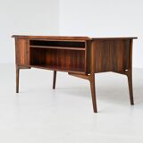 Svend Aage Madsen writing desk in rosewood H.P. Hansen Denmark 1960