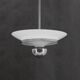 1930s Bauhaus Pendant Lamp , Restored