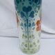 Vase tube ancien K&G Lunéville - décor fleurs
