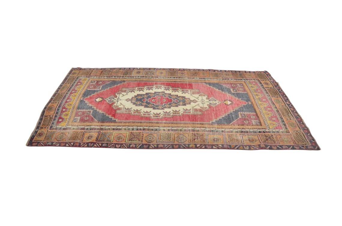 Turkish Vintage Home Living Rug