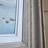 SESTON Paul Oil on Canvas Representing the Wild Coast circa 1950