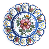 Decorative plate to hang, Italian earthenware