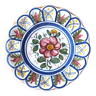 Decorative plate to hang, Italian earthenware