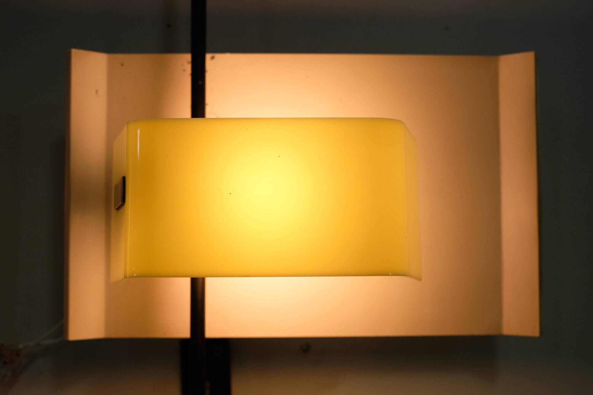 Superb pair of 2020 model wall lights by Bruno Gatta for Stilnovo - 1955s