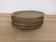 Set of 6 sandstone plates 22 cm
