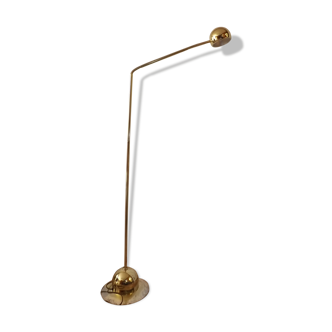 Floor lamp Hustadt Leuchten modernist brass 1970