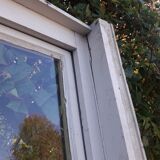 Wooden canopy 3 windows with bellows and abbatant