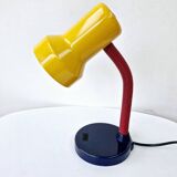 Functional 80s-90s Colorblock Desk Lamp