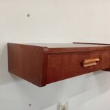 Scandinavian teak bedside tables