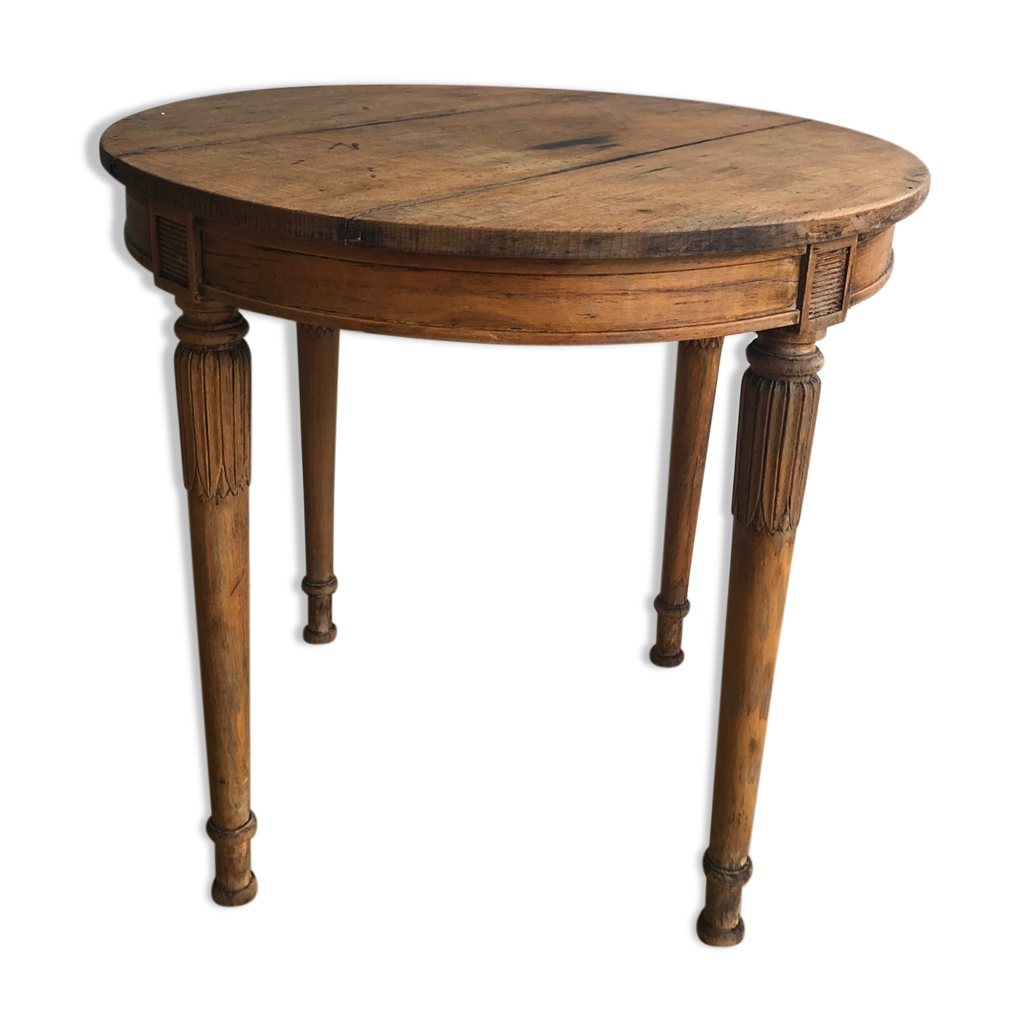 table d'appoint ronde en bois