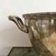 Champagne bucket, engraved silver cooler