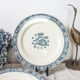 Lot 6 dessert plates François 1st SALINS Iron Earth