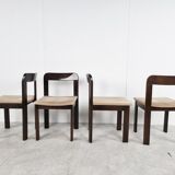 Set of 4 seventies dining chairs