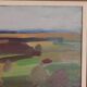 Paysage abstrait/cubiste par Gösta Stawåsen