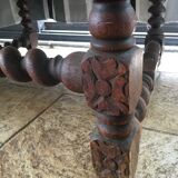 Louis XIII oak sofa