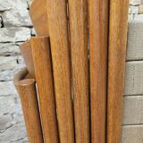 6 Scandinavian chairs 1960" braided straps